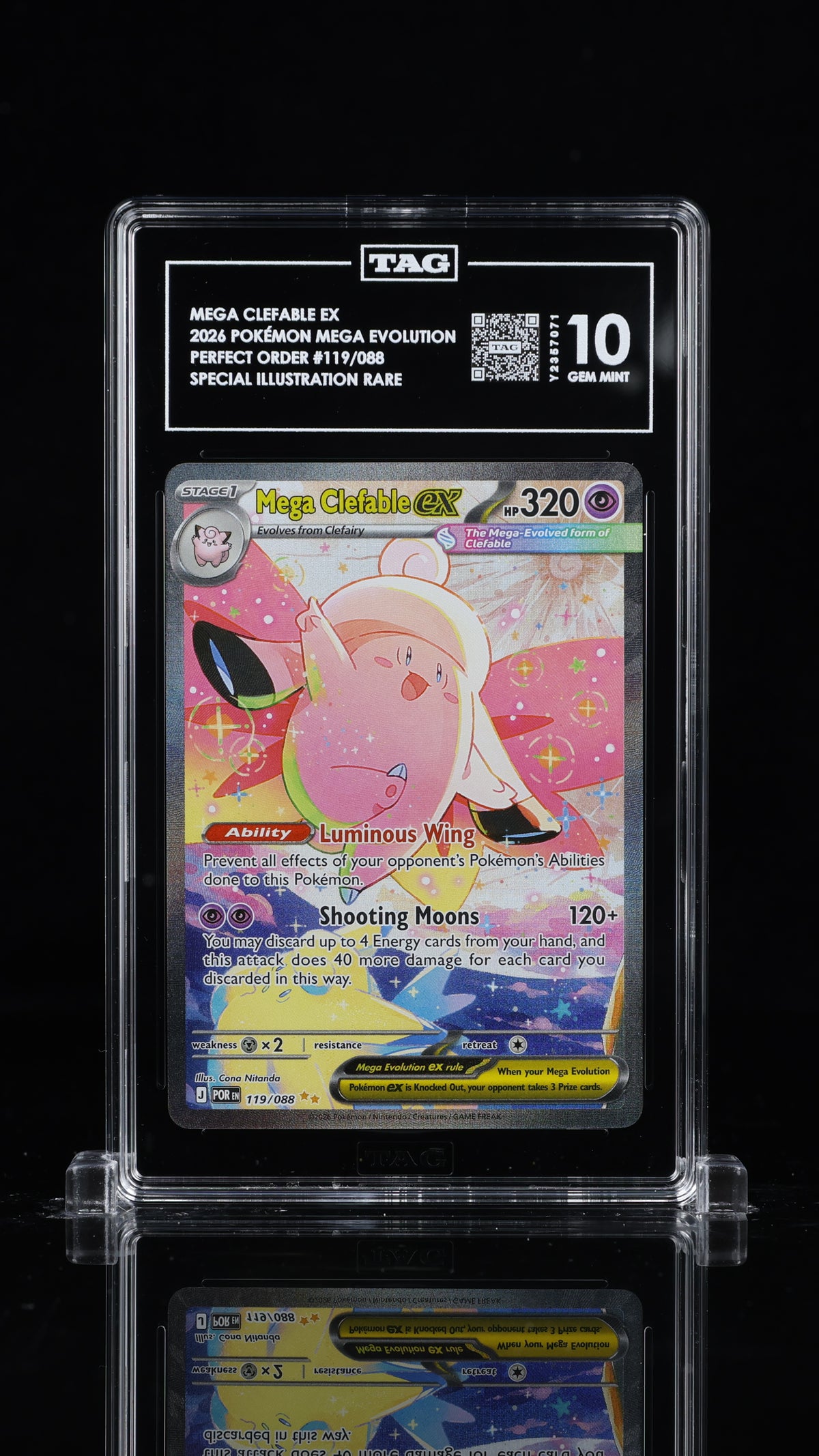 TAG 10 - Special Illustration Rare - Mega Clefable ex #119
