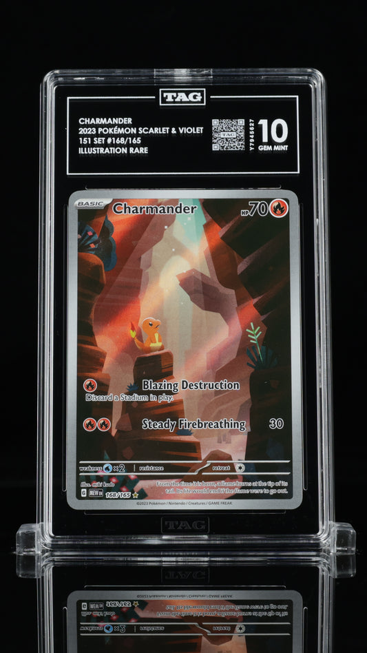 TAG 10 - Illustration Rare - Charmander #168