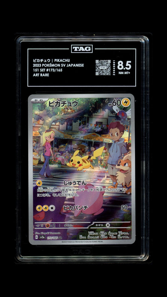 TAG 8.5 - Art Rare - Pikachu #173 (JP)