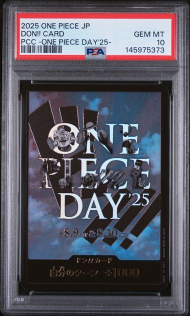 PSA 10 - One Piece Day - DON!! Card