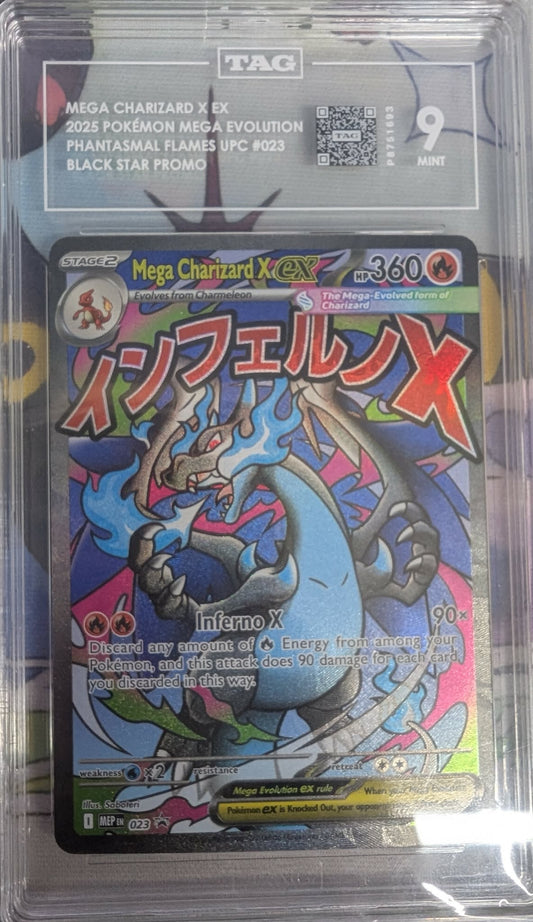 TAG 9 - Phantasmal Flames (JP) - Mega Charizard ex #023