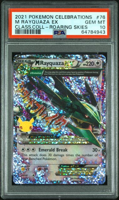 PSA 10 - Celebrations - Rayquaza #76