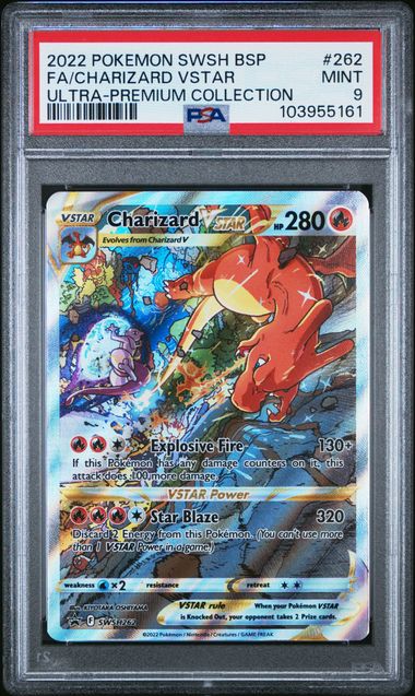 PSA 9 - SWSH Ultra Premium Collection - Charizard #262