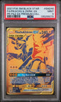 PSA 9 - 2021 POKEMON SM BLACK STAR PROMO - FA/PIKACHU & ZKRM. GX #SM248