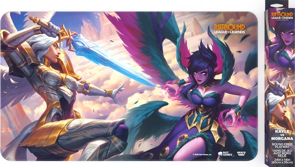 Riftbound Vendetta Playmat - Kayle vs Morgana