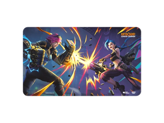 Riftbound Vendetta Playmat - Vi vs Jynx