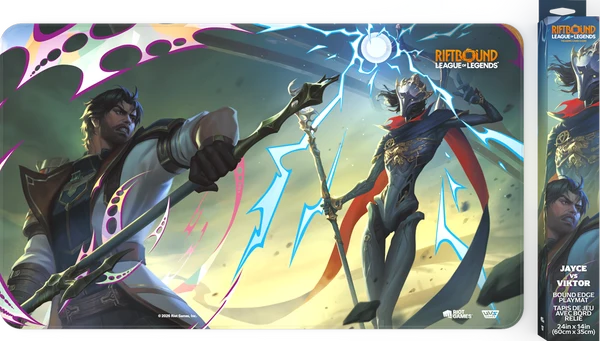 Riftbound Vendetta Playmat - Jayce vs Viktor