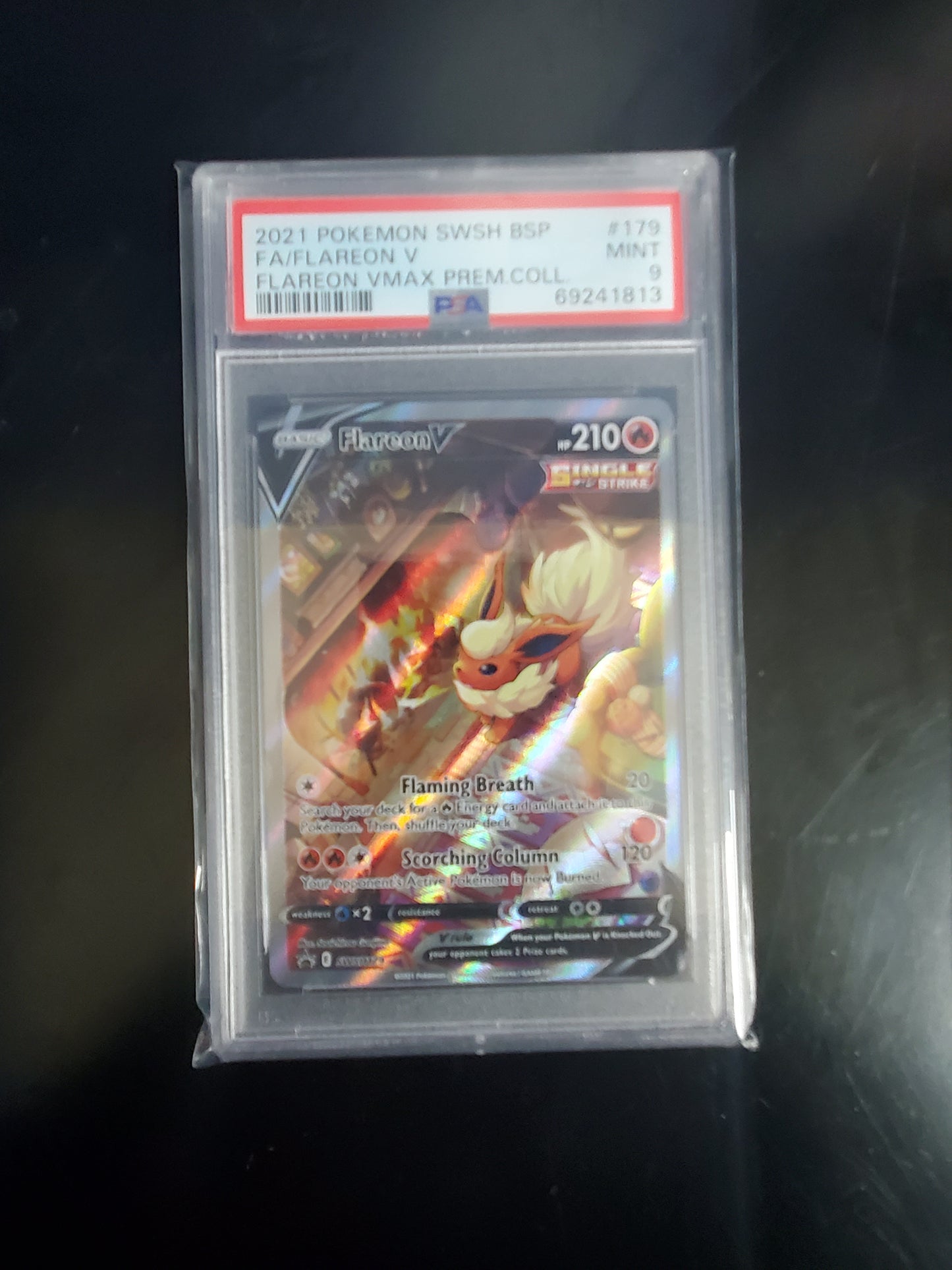 PSA 9 - Flareon V #179