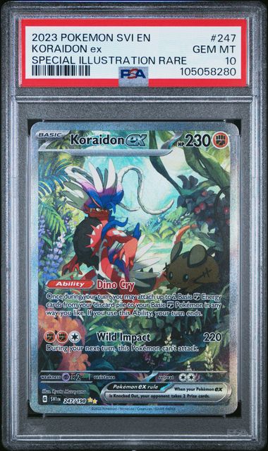 PSA 10 - Special Illustration Rare - Koraidon ex #247
